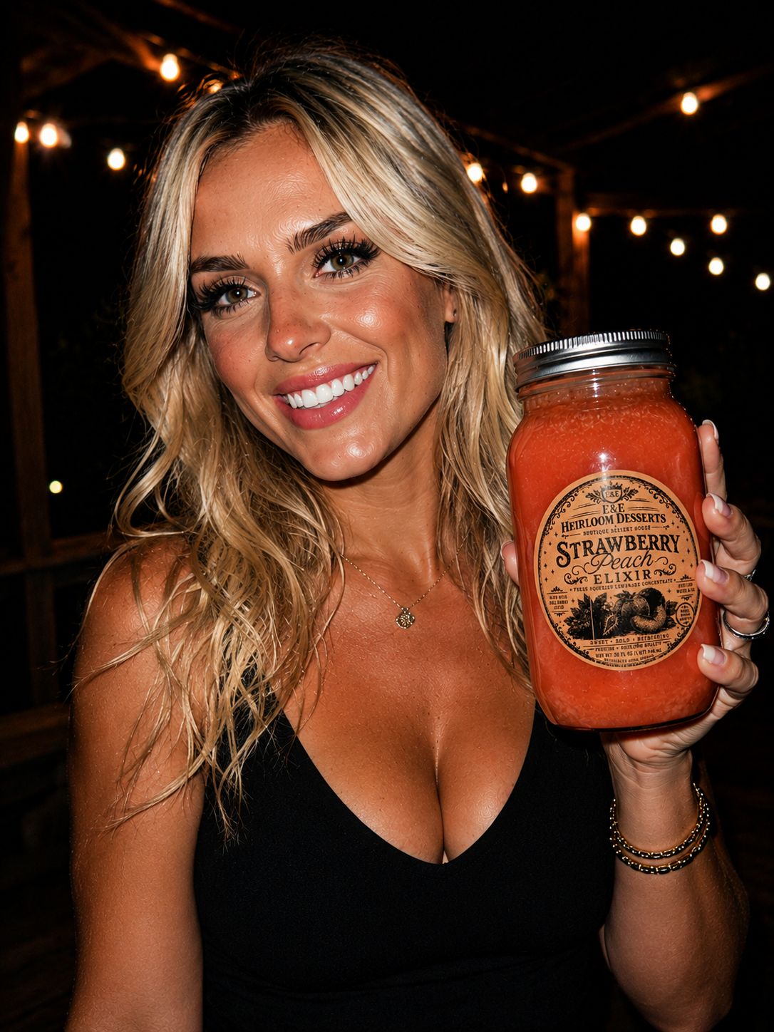 Strawberry Peach Elixir Lemonade Concentrate