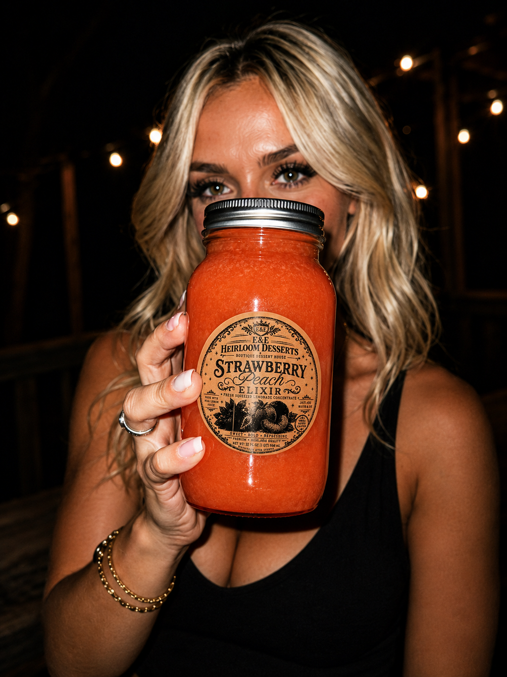 Strawberry Peach Elixir Lemonade Concentrate